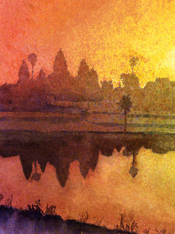 Angkor wat morning