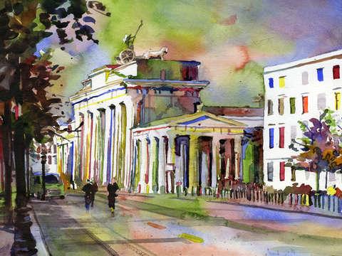 Brandenburg gate berlin