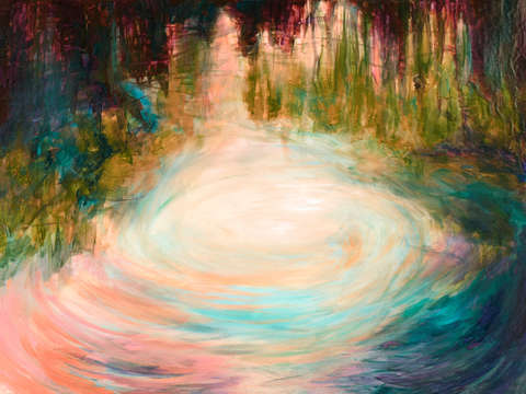Looking glass 2 abstract water ripples nature refl