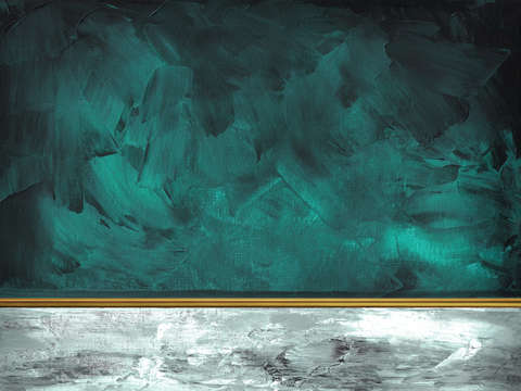 She became the tempest 1 teal green moody minimali
