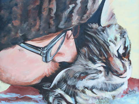 Javier and miz kitten 2