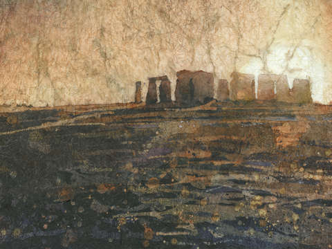 Stonehenge batik