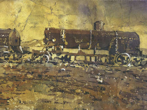 Train cemetery bolivia