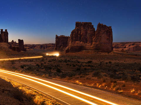 Exodus at arches