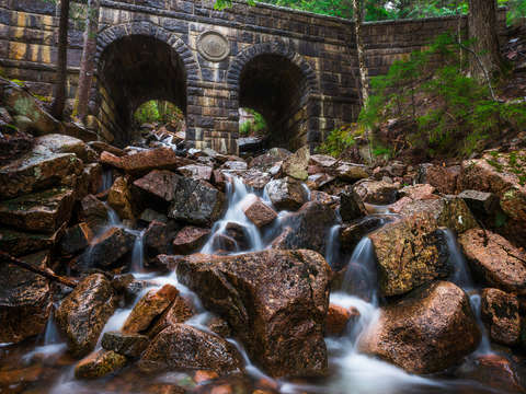 Deer brook bridge crossing