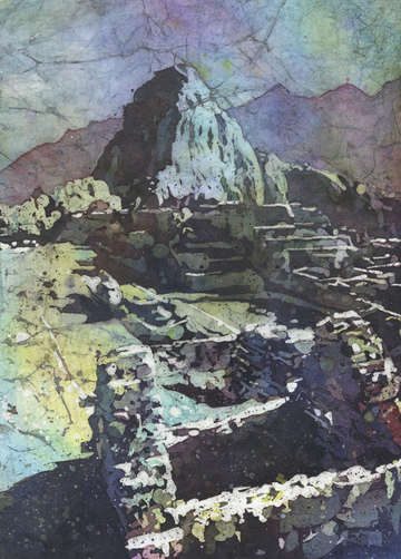 Machu picchu ruins