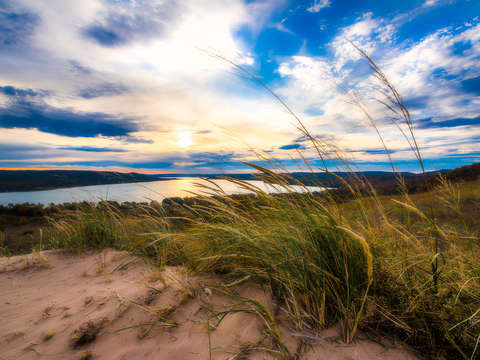 Dune climb vista