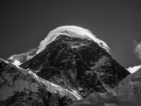 Storm on everest