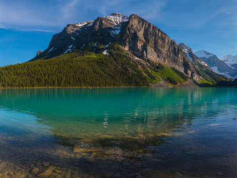 Fairview mountain on lake louise