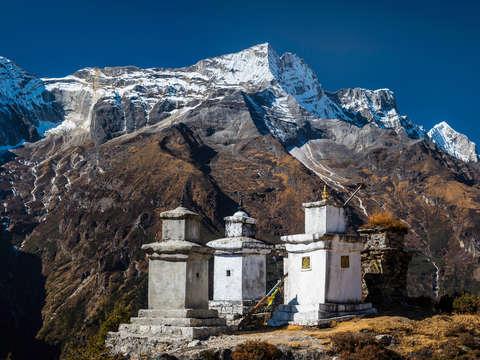 Kongde ri over namche bazaar