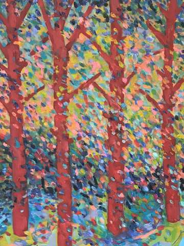 Red trees