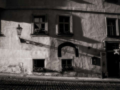 Evening in prague