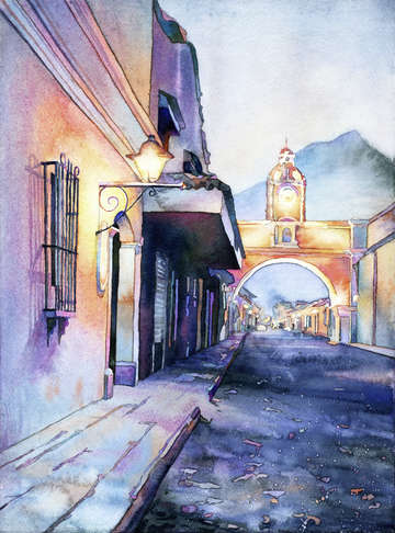 Arch of antigua guatemala
