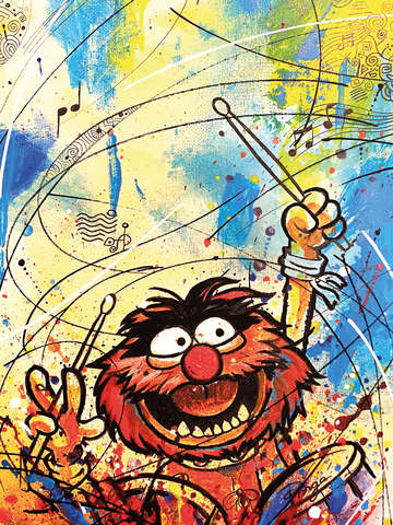 Animalistic drumming