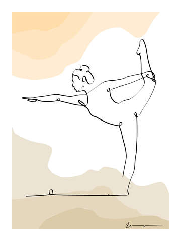 Lord of dance pose natarajasana