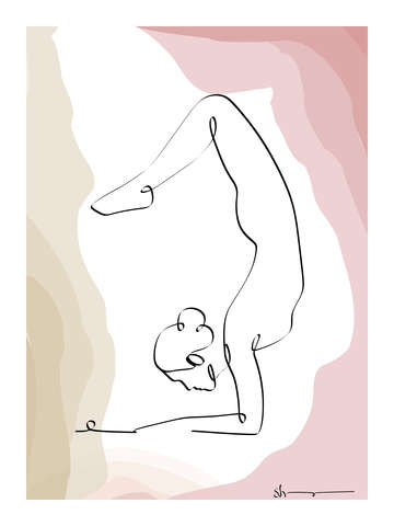 Scorpion pose vrischikasana