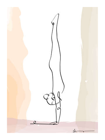 Handstand adho mukha vrksasana