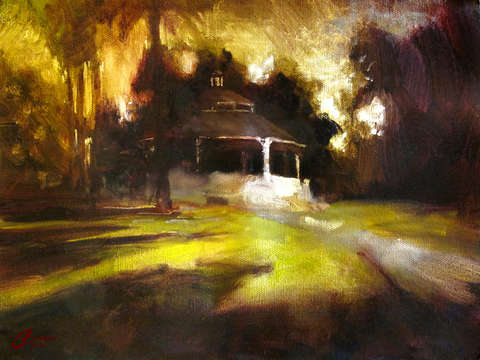 Gazebo in the park i dream