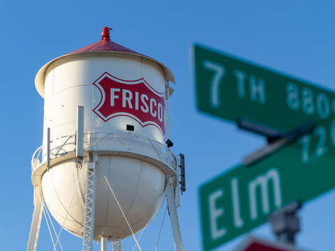 Frisco water tower