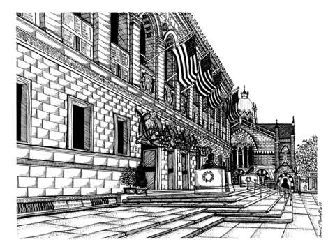 Boston public library dartmouth st