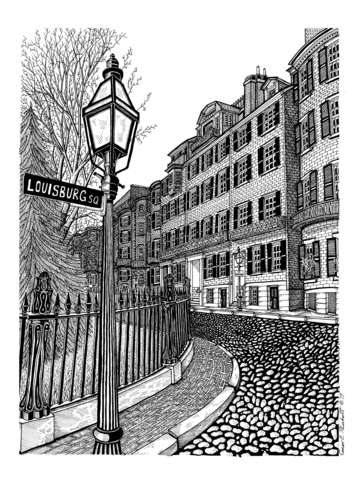 Louisburg square boston