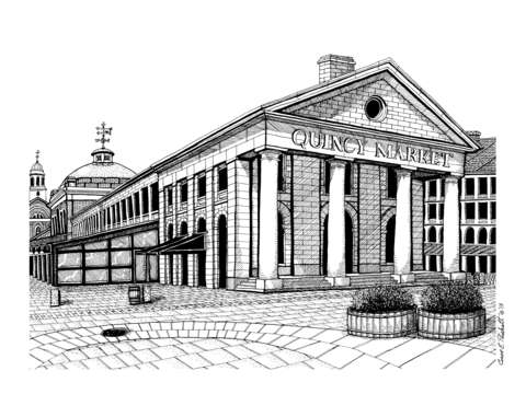 Quincy market boston