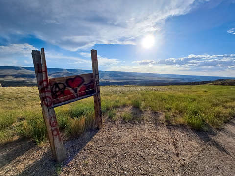 Scenic view 191 wy 11