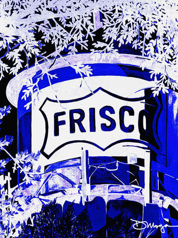 Frisco in blue