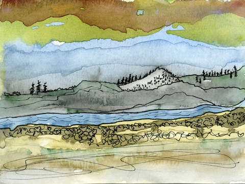 Landscape abstract 248