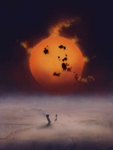 The last man and his star