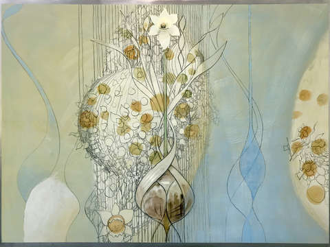 Narcissus and funkia april 22 2000