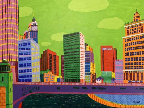 Chicago skyline 11