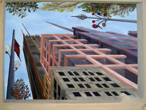 Modern sky