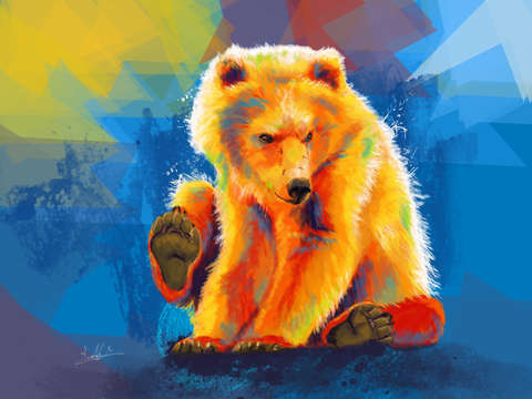 Play with a bear