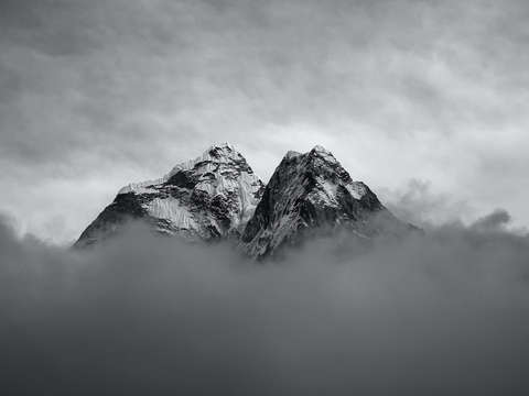 Cloud mountains
