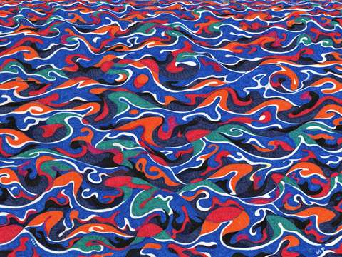 Dancing sea