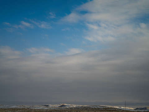 Spring snow in nebraska