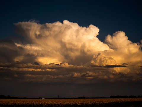 Nebraska storm cloud