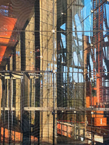 The shed construction site