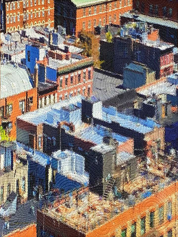 Greenwich village rooftops