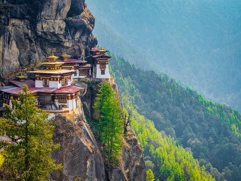 Bhutans tigers nest