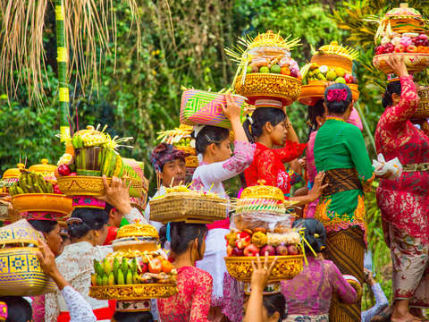 Balinese ceremony