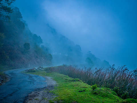 Himalaya mountain road