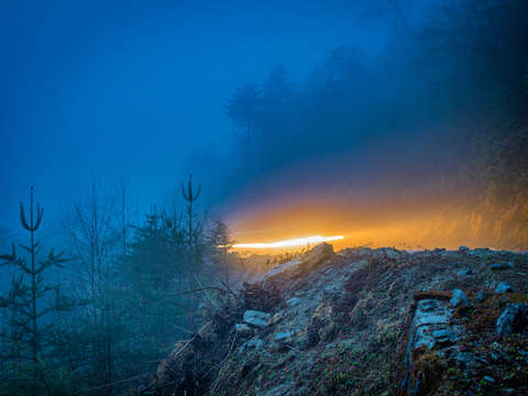 The road from shangri la