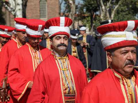 Turkish military marching band