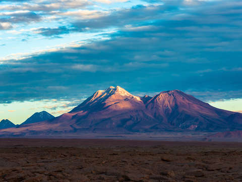 Volcano in the atacama desert