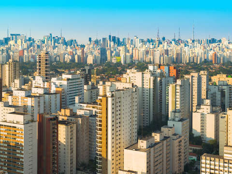 Skyline of sao paulo