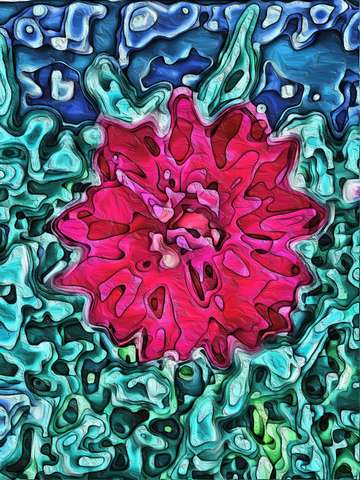 Dahlia topography