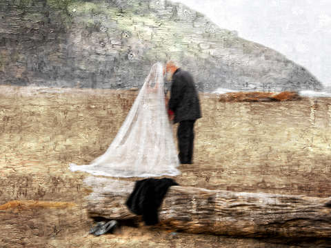 Beach bride