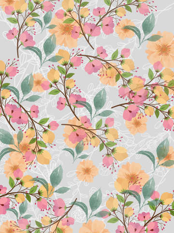 Lavender floral mix
